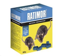 Ratimor parafinski bloki Brodifacoum 300 g
