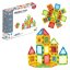 Magnetni gradbeni set 46 delni set - Magnetic Tiles