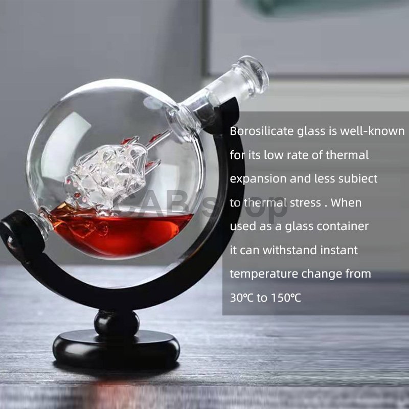 Gift set for whiskey glasses, decanter 800ML