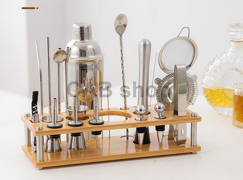 Barmanski set za mešanje koktajlov (set 24 750ml)