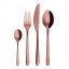 Set jedilnega pribora 24 kosov - Montreal PVD baker