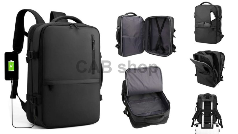 Batoh cestovný Focus 002 black