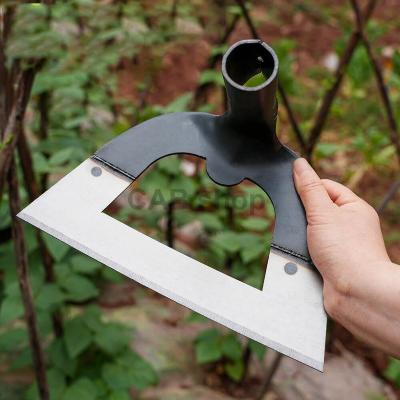 Kézi gyomirtó kapa mangánacélból (nyél nélkül)