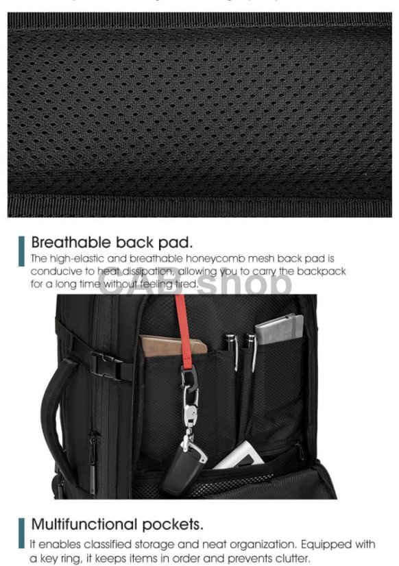 Batoh cestovný  vakuový RZTX 019 Pink