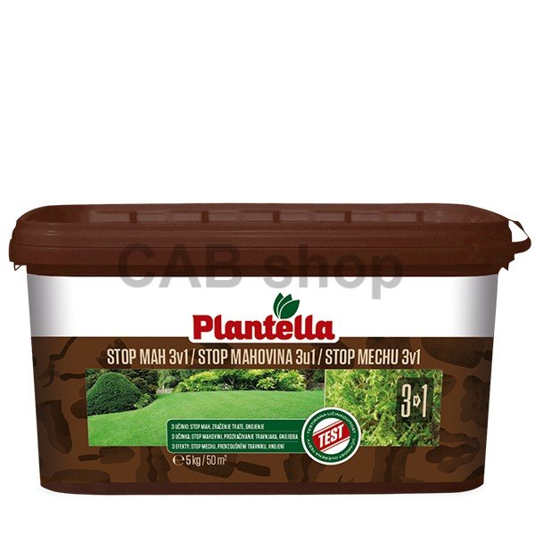 Plantella Stop moha ellen 3in1 5 kg gyeptrágya