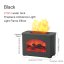 Aroma difuzer Fireplace Flame černý
