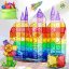 Magnetni sestav za otroke set 120 kosov - Magnetic Tiles