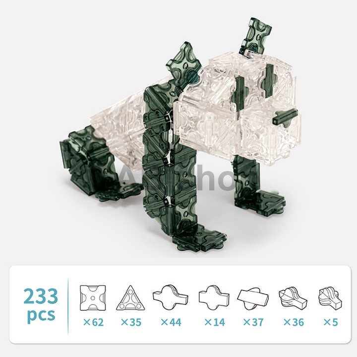 Gradbeni komplet model panda  233 kosov