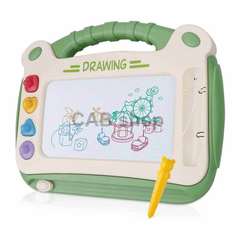 Dětská tabule na kreslení zelená CAB Toys