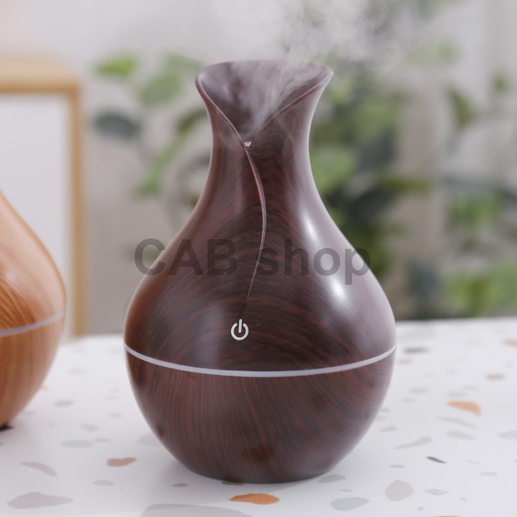 Aroma difuzer Flower Kinscoter - hnědý