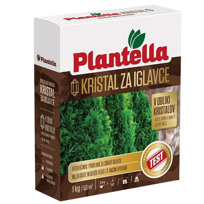 Plantella Krystal – speciális műtrágya tűlevelűekhez 1 kg