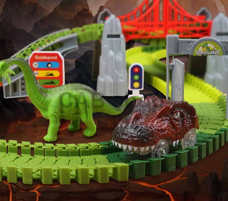 Dinosaur Track - Dino dráha 182 prvkov
