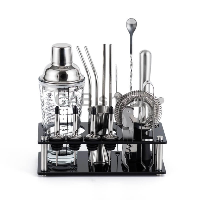 Bartender's set for mixing cocktails (17pcs set 750ml)