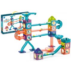 Klocki magnetyczne Tower  zestaw 145 sztuk - Magic Magnetic Blocks