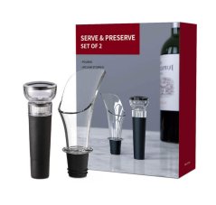 Uzáver, pumpa na fľaše zátka a nalievka na víno WS-03