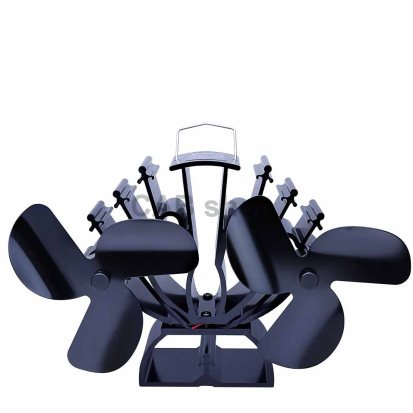 Ventilátor kandallókályhához 2 propeller 3 lapáttal TURBO