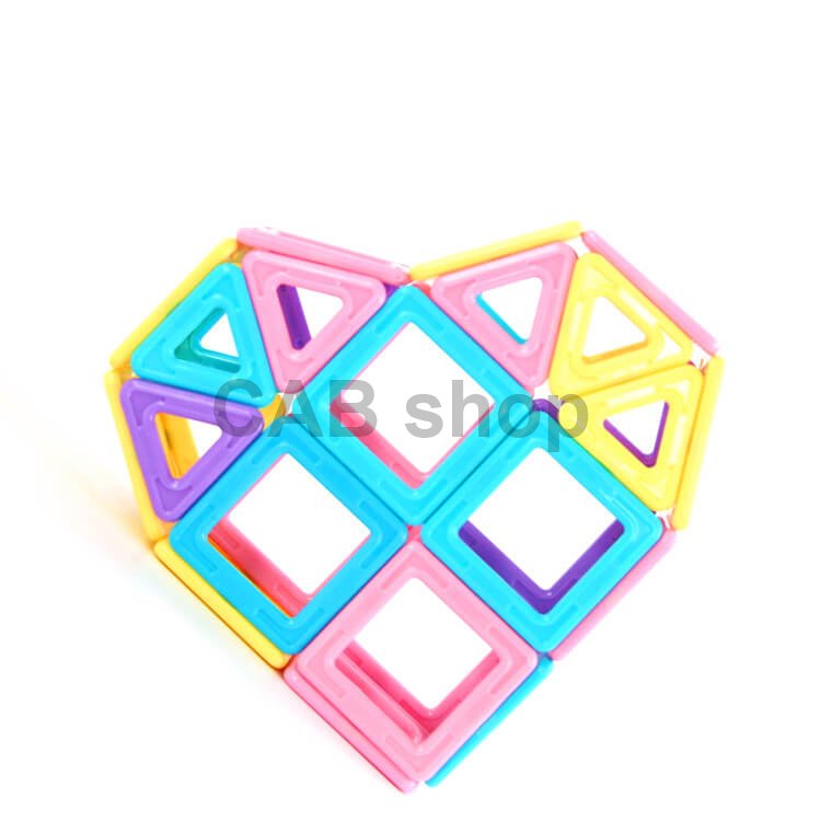 Magnetická stavebnica 108ks - Magnetic Building Blocks