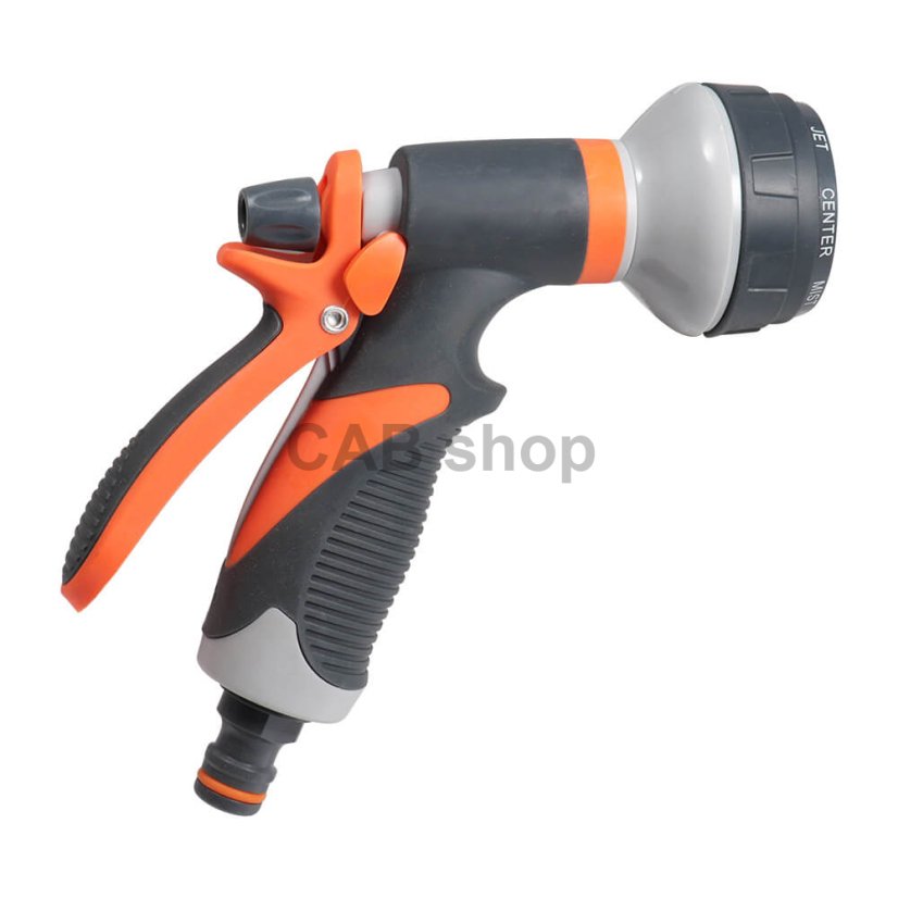 Univerzális kertészeti tömlőpisztoly – 8 üzemmóddal (ABS)