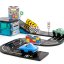 Klocki magnetyczne Racing Track Magnetic Tiles – tor wyścigowy, 75 el.
