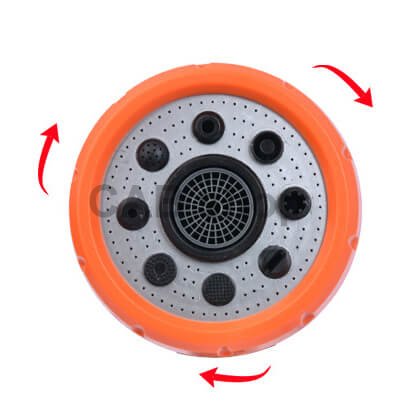 Kerti öntözőkar – 8 üzemmód, alumínium (csőkar)