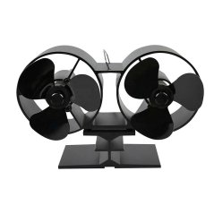 Ventilátor na krbové kachle 2 vrtule s 4 čepeľami NEAT