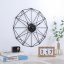 Designer wall clock MODENA Black 50cm