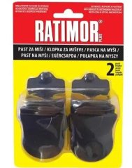 RATIMOR Plus – mehanska past za miši (večkratna uporaba)