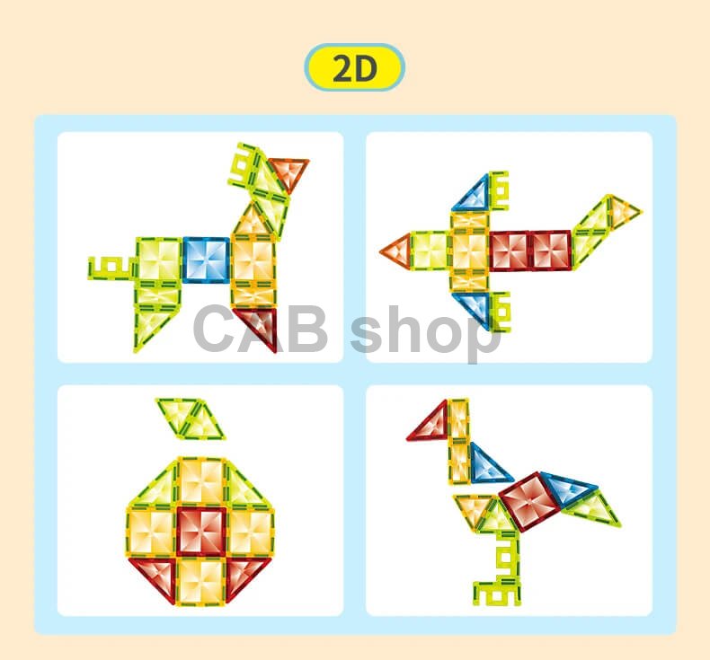 Magnetic Tiles Kaleidoscope 100+99 pcs