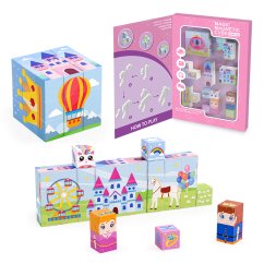 Magic Magnetic Cube - Princess Magic Magnetic Cube - Princess