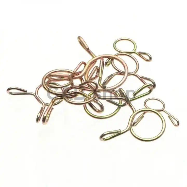 Sada 250ks pružinových hadicových spon