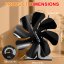 Ventilátor na krbová kamna 8 čepelový – Fan 624