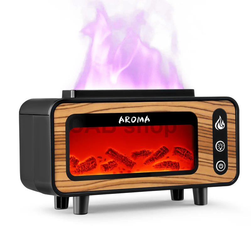 Aroma difuzor Kamin rjav