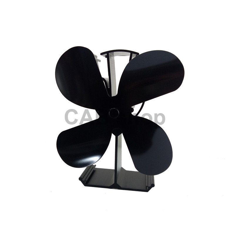Fireplace stove fan 4 blades - Flame 614B