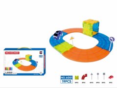 Zestaw torów magnetycznych 19 szt. - Mag Tiles Track