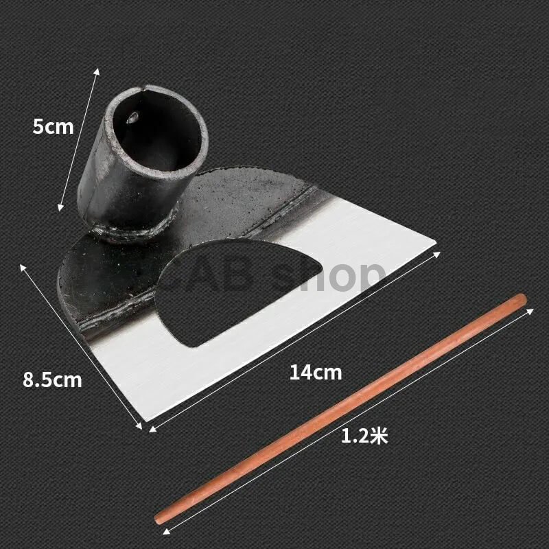 Kézi gyomirtó kapa mangánacélból (nyél nélkül)