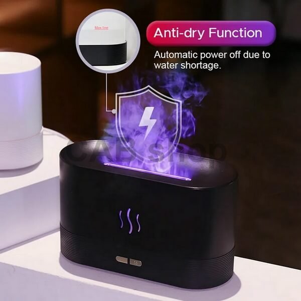 Aroma difuzor Fire 2 RBG črn