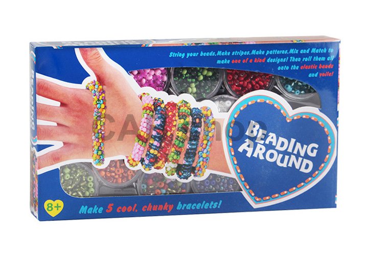 Zestaw do robienia bransoletek - Beading Around