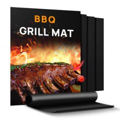 BBQ Grill Mat - teflová podložka na gril 30x40cm - 5 balenie BBQ Grill Mat - teflová podložka na gril 30x40cm - 5 balenie
