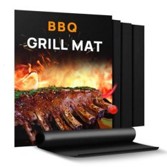 BBQ podloga za žar - teflonska podloga za žar 30x40cm - 5 pak