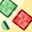 Magnetická stavebnica Window Art Farm 46ks - Magnetic Tiles