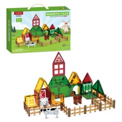 Zestaw magnetyczny Farm sada 46szt. - Magnetic Tiles