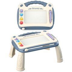 Gyermek rajztábla asztal kék CAB Toys