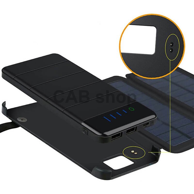 Solar Power bank töltő