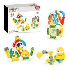 Magnetni komplet 72kosov - Rainbow Magnetic Sticks
