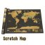 Mapa świata Scratch Deluxe 42x30cm