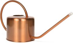 Metal Watering Can with Long Spout 1.3 L Bronze
