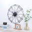 Designer wall clock MODENA Black 50cm