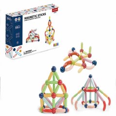 Magnetni komplet 66kosov - Solid Color Magnetic Sticks