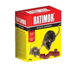 Ratimor parafínové bloky Bromadiolon 300g