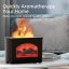 Aroma difuzer Fireplace Flame černý